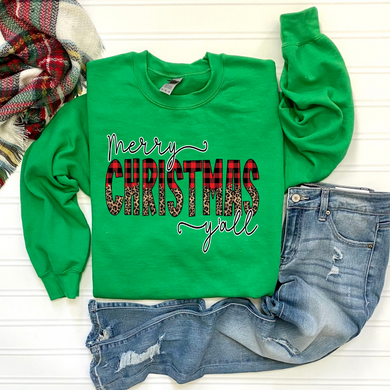 Merry Christmas Y’all DTF Print