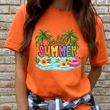 Load image into Gallery viewer, Hello Summer DTF Print