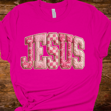Load image into Gallery viewer, Jesus Pink DTF Print