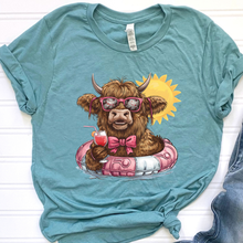 Load image into Gallery viewer, Summer Cow DTF Print