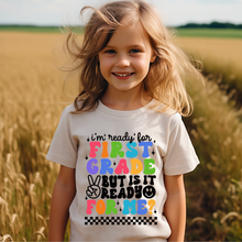 Load image into Gallery viewer, I'm Ready DTF Print- Black
