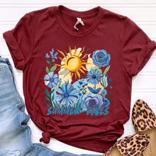 Load image into Gallery viewer, Floral Summer Vibes DTF Print