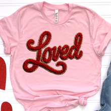 Load image into Gallery viewer, Loved DTF Print