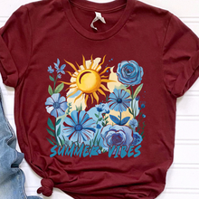 Load image into Gallery viewer, Floral Summer Vibes DTF Print