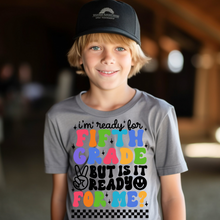 Load image into Gallery viewer, I'm Ready DTF Print- Black