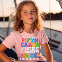 Load image into Gallery viewer, I'm Ready DTF Print- White