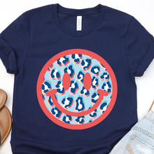 Load image into Gallery viewer, Patriotic Smiley DTF Print
