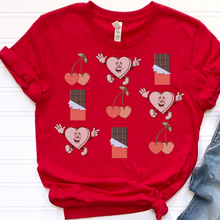 Load image into Gallery viewer, Chocolate and Hearts DTF Print