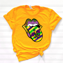 Load image into Gallery viewer, Mardi Gras Leopard Print DTF Print