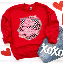 Load image into Gallery viewer, Be Mine Retro Leopard DTF Print