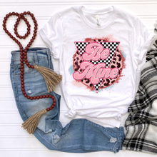 Load image into Gallery viewer, Be Mine Retro Leopard DTF Print