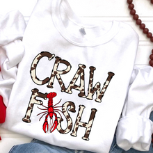 Load image into Gallery viewer, Cow Print Crawfish DTF Print