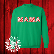 Load image into Gallery viewer, Candy Cane Doodle Letter DTF Print