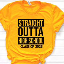 Load image into Gallery viewer, Straight Outta High School DTF Print