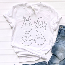 Load image into Gallery viewer, Chicks Coloring DTF Print