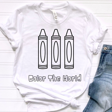 Load image into Gallery viewer, Color The World DTF Print